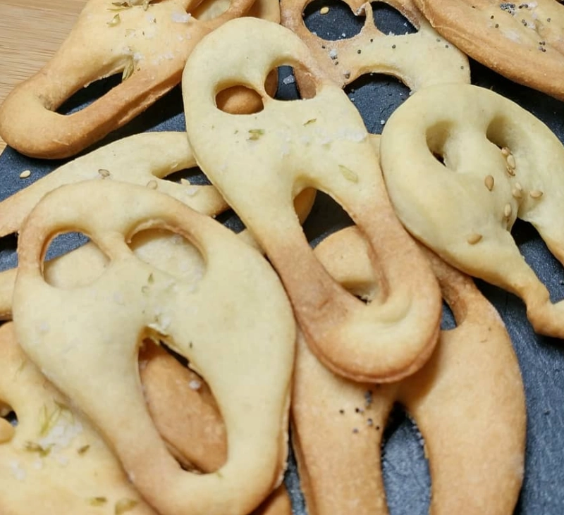 Galletas fantasmales para Halloween