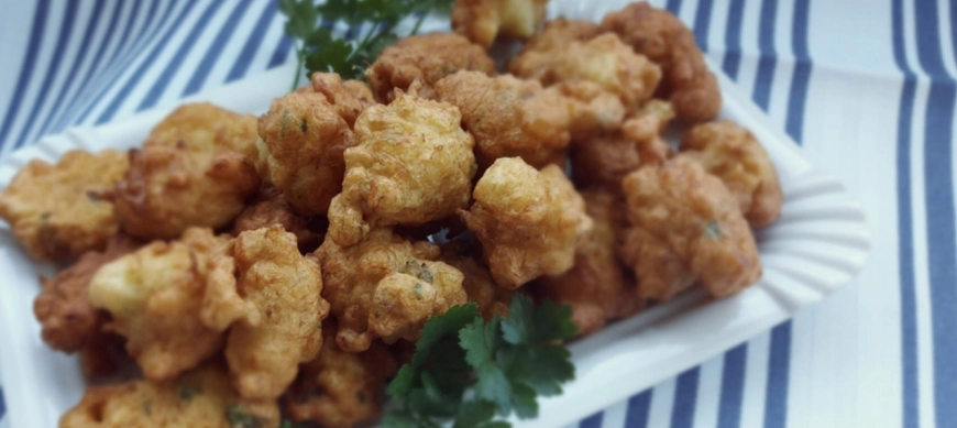 Buñuelos de bacalao