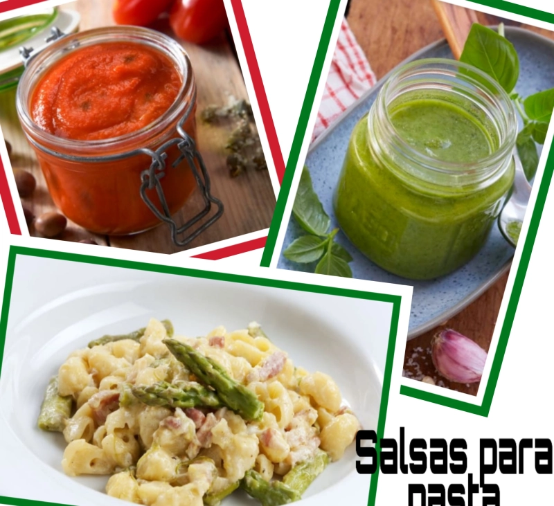 Salsas básicas para pasta
