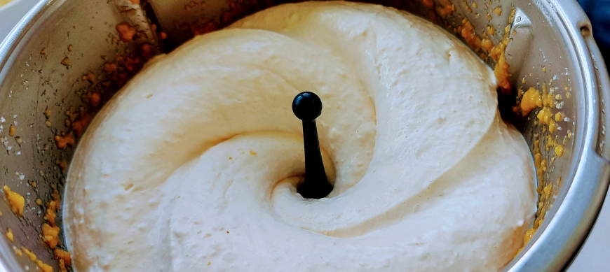 Espuma de melocotón