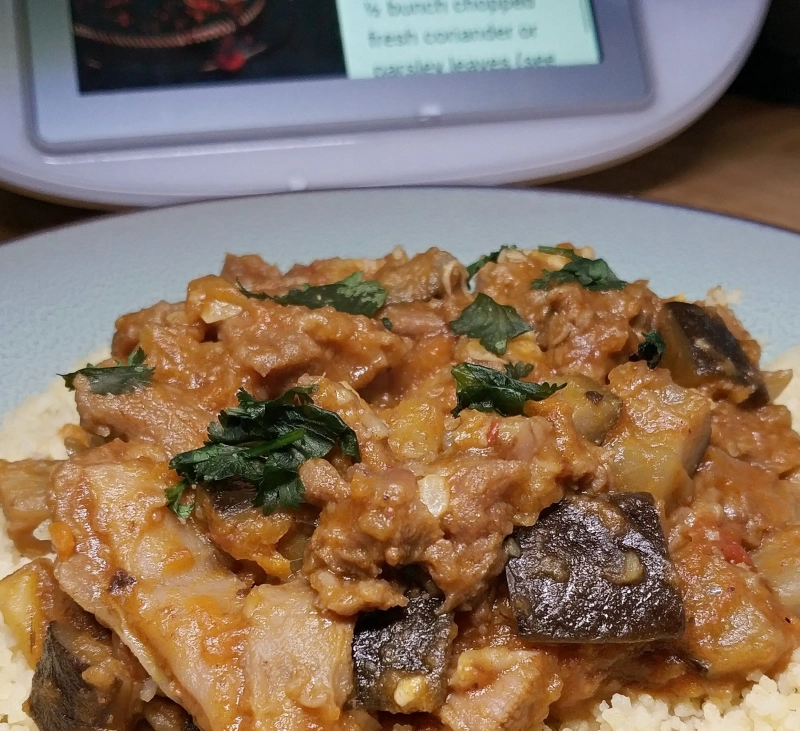 Tajin de cordero con dátiles todo es posible con el Thermomix®