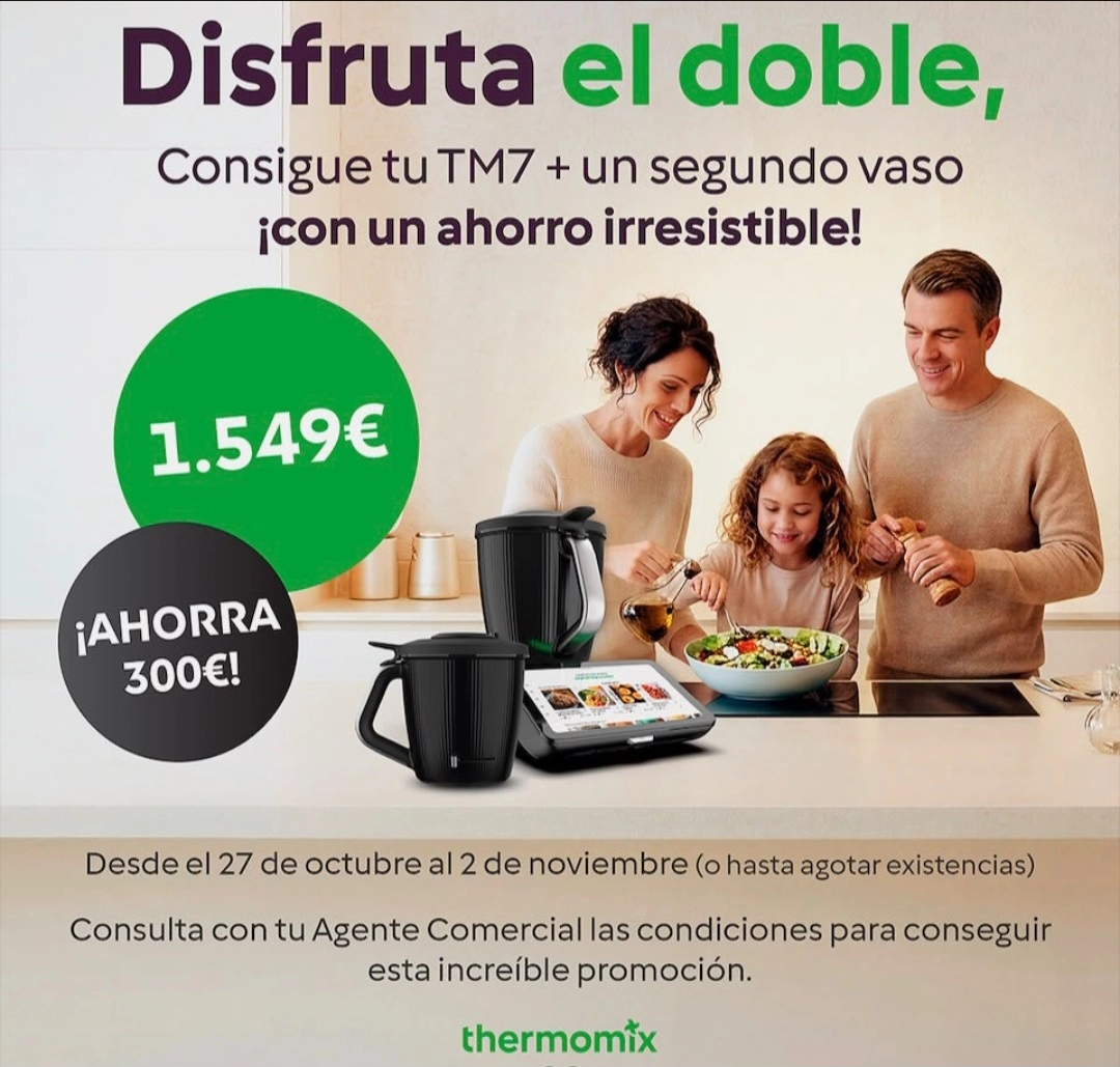 Consigue tú TM7 + un segundo vaso y ¡Ahorra 300€ !