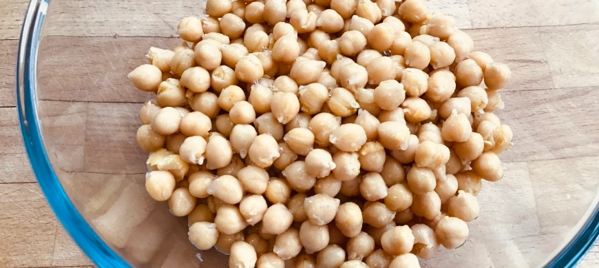 Cocción de garbanzos