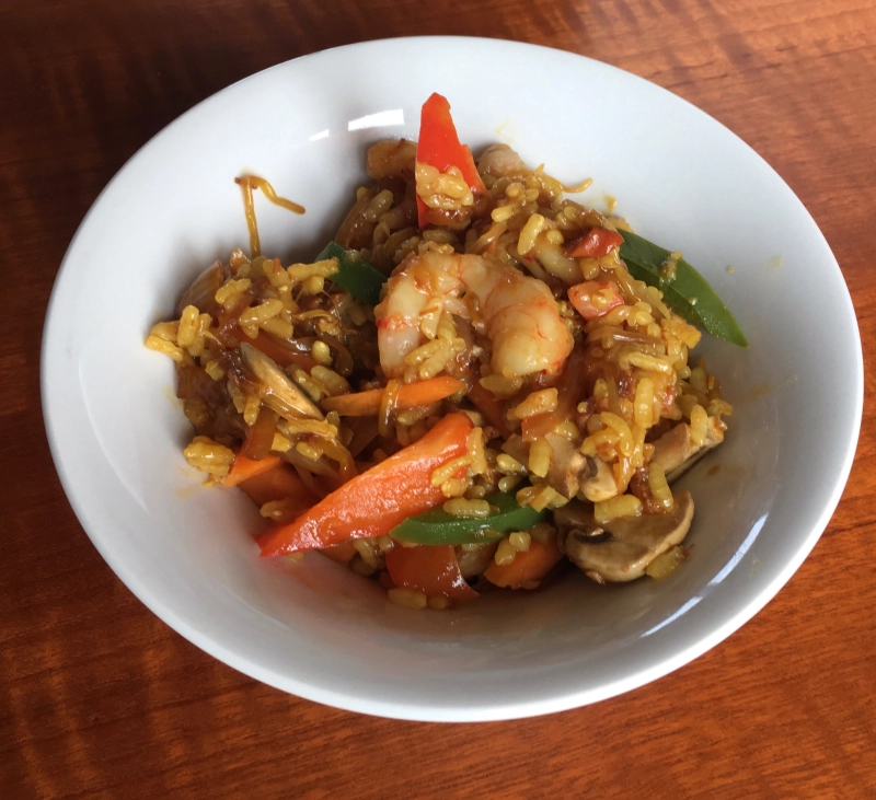 Como realizar Arroces en Thermomix (Arroz asiático)