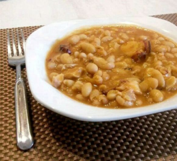 ALUBIAS CON PULPO