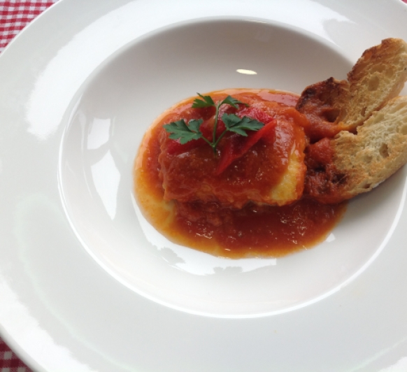 Bacalao con tomate light