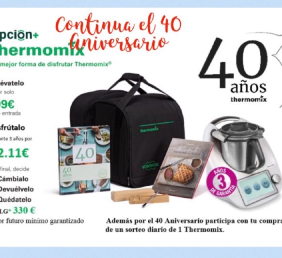 Noticias 40 Aniversario...Cuantas cosas buenas!!!