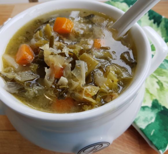 ¿Quieres una sopa sana? Sopa de verduras