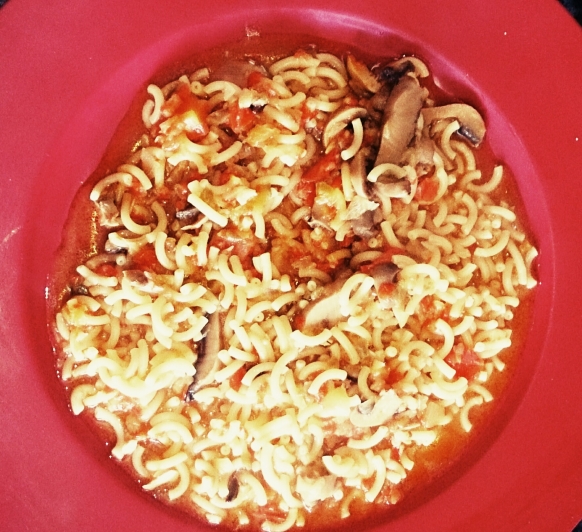 FIDEUÁ DE VERDURAS.