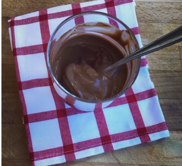 Crema de chocolate para ''untar''