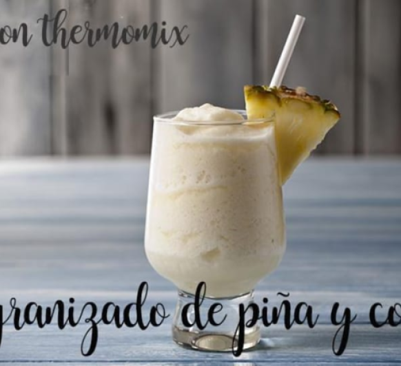 GRANIZADO DE PIÑA Y PROTEINA