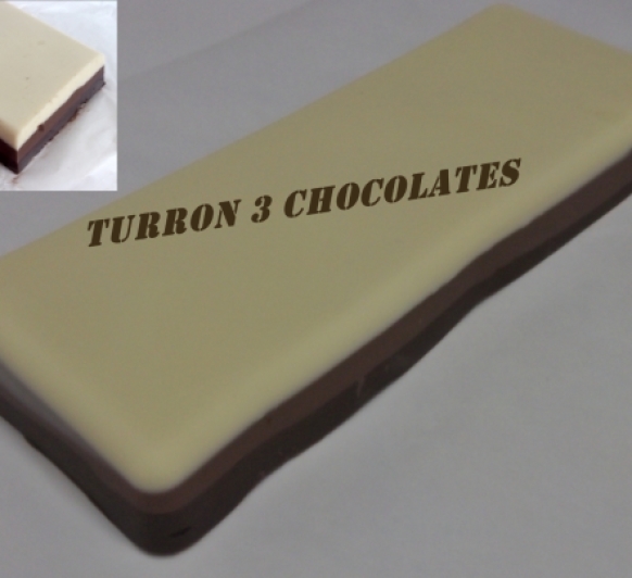 Turron 3 chocolates