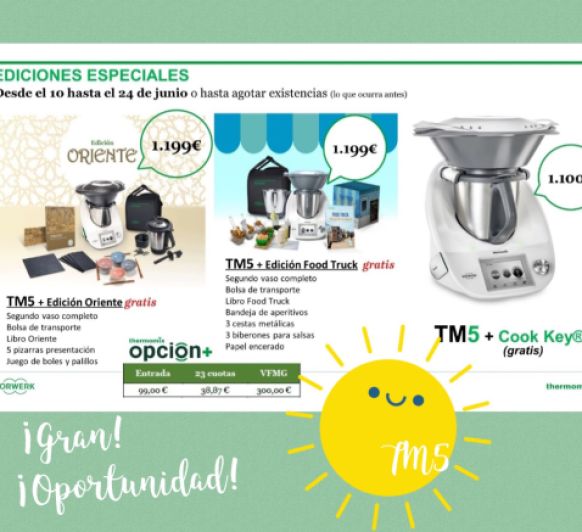 Ediciones Especiales TM5, ¡¡¡Beneficiate de la promoción!!!!