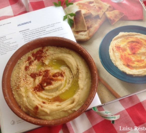 Hummus de garbanzos