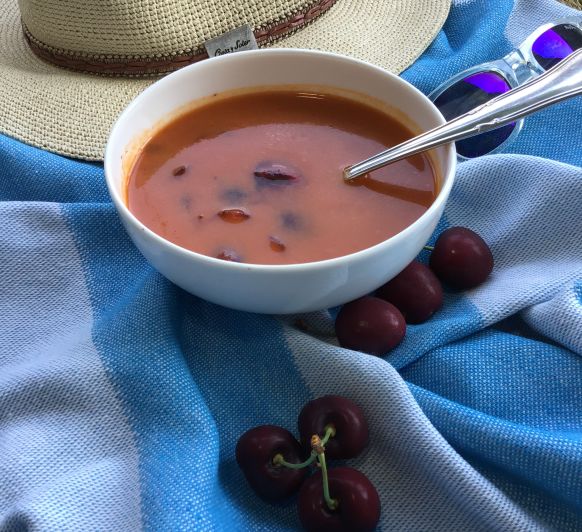 Gazpacho de cerezas maravillosas