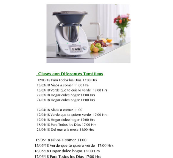Clase para. Uevos Clientes “Experiencia Gastronómica”