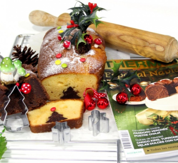Cake Sorpresa, de la revista Thermomix Navidad