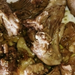 Conejo al ajillo